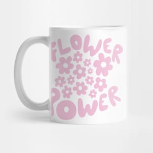 Flower power vintage retro florals Mug